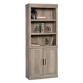 Better Homes & Gardens Glendale 5 Shelf Bookcase with Doors, Rustic