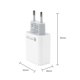 thumbnail image 2 of Adaptador De Pared QC 3.0 2 Puertos EU 220 Mini  65x26x42mm Yotijar Adaptador de carga rápida, 2 of 7