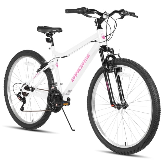 HILAND 26 inch Mountain Bike for Men Women, 18 Speeds High-Carbon Steel Frame, Sport Cycling MTB Bicycle for Adult