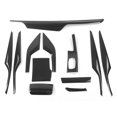 thumbnail image 4 of Kit de molduras interiores, kit de decoración interior de 12 piezas, consola, caja de almacenamiento, molduras, portavasos, decoración del panel, rendimiento lleno de energía, 4 of 9