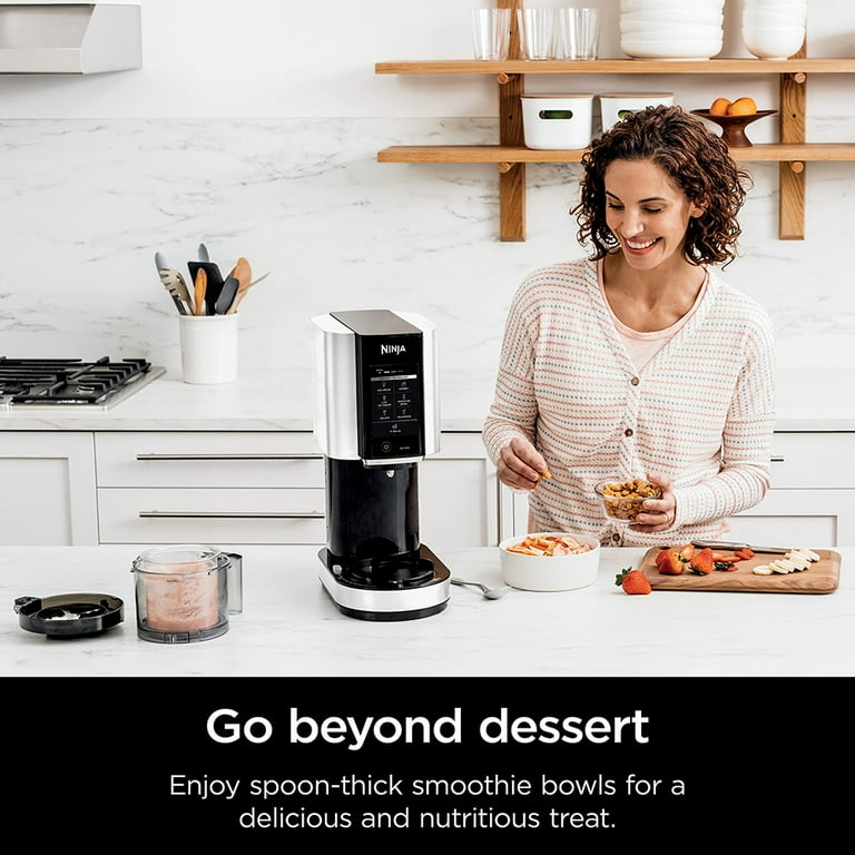 Ninja CREAMi 7-in-1 Ice Cream Maker, White (NC301) - Walmart.com