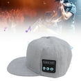 thumbnail image 1 of Casquette Amovible avec Haut-Parleur, Casquette Musicale Réglable, Casquette de Baseball de Sport Extérieur, Casquettes Snapback pour Hommes, Casquette Musicale pour Course, Cyclisme, Randonnée, Ski, 1 of 7