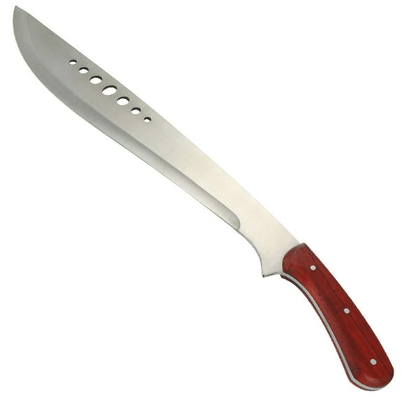 Armory Replicas Book of Eli Stainless Steel Machete Knife - Premium Kukri Design, Rust-Resistant, 15-Inch Blade with Nylon Sheath