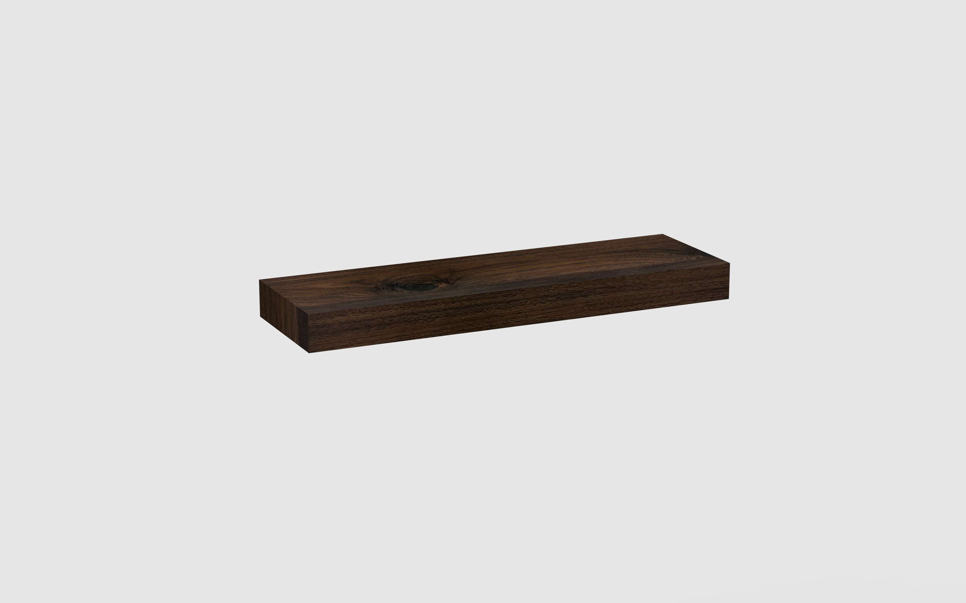 Mainstays Walnut 18" Wood Floating Shelf