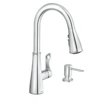 Moen Hadley One Handle Chrome Pulldown Kitchen Faucet