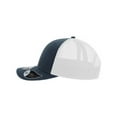 thumbnail image 2 of Atlantis Headwear BRYCE Sustainable Trucker Cap-Navy/ White, 2 of 3