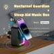 thumbnail image 4 of 15W 5 in 1 Charger Magnetic Night Lights Bluetooth Speaker White, 4 of 5