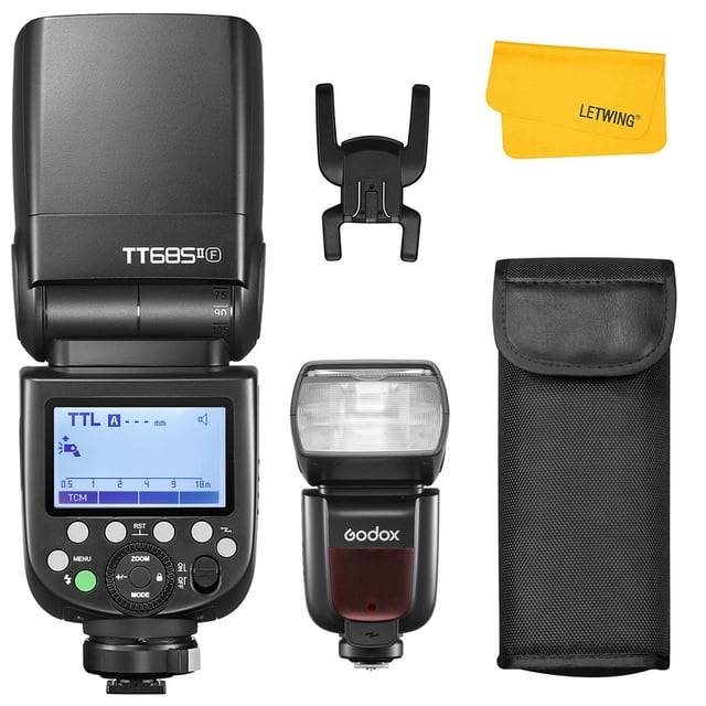 Cámara flash Godox TT685II TT685II-F para Fujifilm con accesorio