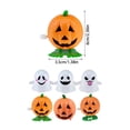 thumbnail image 2 of Wind Up Toys Cute Halloween Themed Jumping Characters 6 Pack Assorted Spooky Figure Toys for Party Favors Trick or Treat Goodie Bag Fillers Halloween Children Holiday Gift Set, 2 of 3