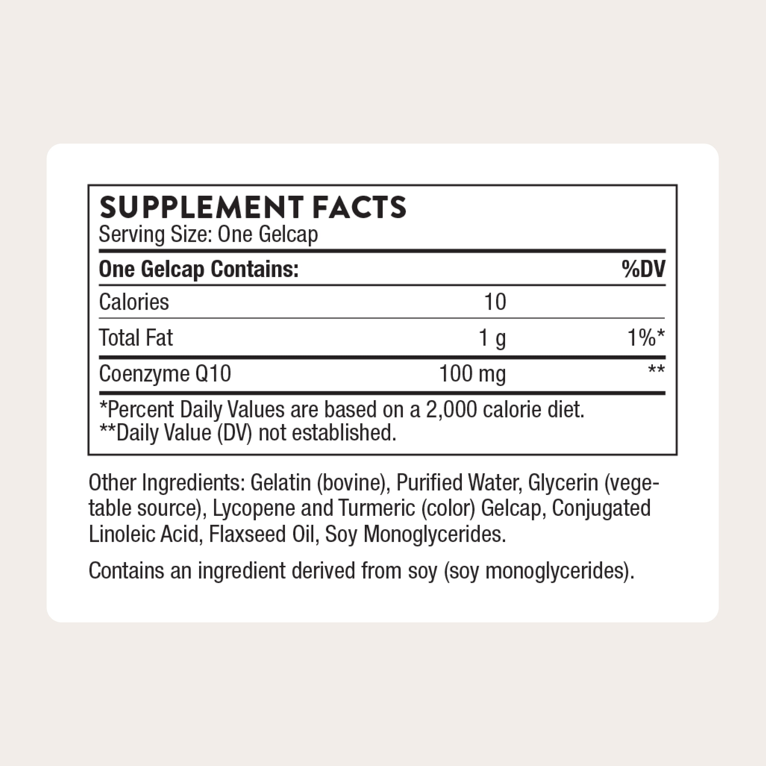 THORNE - CoQ10 (formerly Q-Best 100) - 100mg Optimally Absorbed Ubiquinone - Gluten-Free Dietary Supplement Support for Heart Health & Brain Function* - 60 Gelcaps