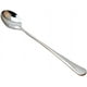 thumbnail image 2 of Zhuge 8 cucharas de acero inoxidable con mango largo, cucharas para helado, cucharas para mezclar largas, cucharas para té helado (plata), 2 of 3