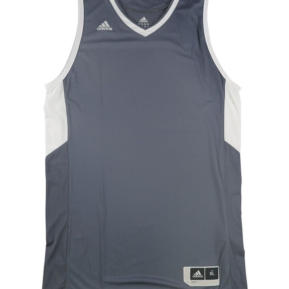 Adidas Mens Two Tone Jersey, Grey, Medium