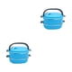 thumbnail image 1 of Kearding Tiempo largo del aislamiento de los envases de almacenamiento de la comida del acero inoxidable a prueba de calor y resistente a la azul 2Conjunto, 1 of 6