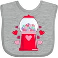 thumbnail image 3 of Inktastic Valentine's Day Gum-Ball Machine Boys or Girls Baby Bib, 3 of 4
