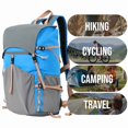 thumbnail image 6 of AUXDIQ 22L Hiking Backpack Lightweight Travel Daypack for Women & Men Blue, 6 of 6
