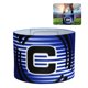 thumbnail image 4 of [990908 Extendido] Brazalete Capitán Fútbol Competición para Adultos Brazalete Grupo Equipo en Forma C Brazalete Elástico Con Elástico (estilo (azul)), 4 of 8
