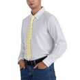 thumbnail image 5 of Men's Ties, Yellow Sun Satin Ties for Men, Mens Formal Neck Ties for Business Weeding Gift, 5 of 5