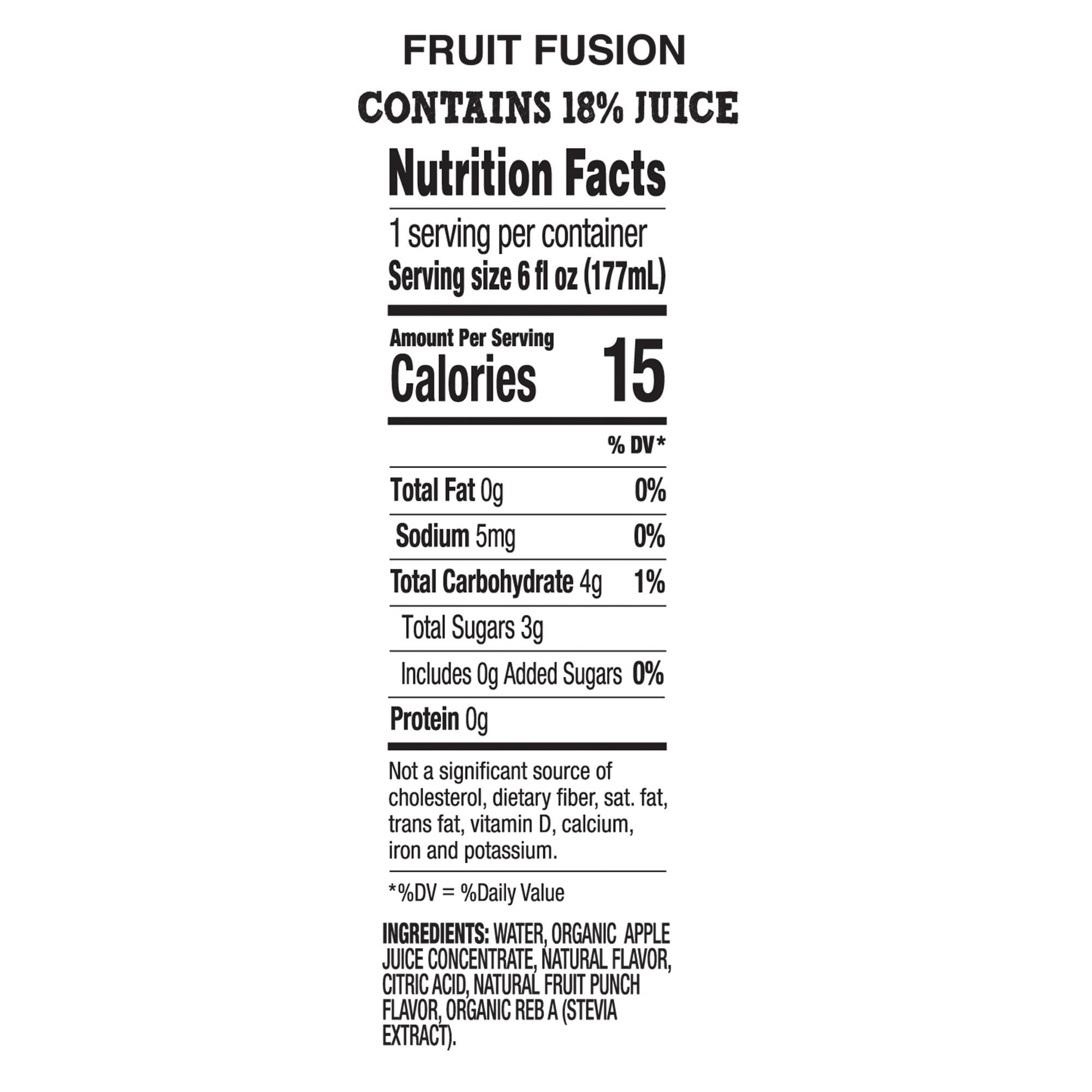 good2grow Organic Low Sugar Fruit Fusion Juice 6oz, 12-Pack, Character Tops Vary, No Added Sugar, Non-GMO, USDA Organic