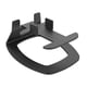 thumbnail image 5 of Soporte para altavoz,Soporte para altavoz de escritorio Soporte para altavoz doméstico,Soporte de altavoz de sobremesa Estante de soporte de metal,Soporte antideslizante para altavoces de, 5 of 7