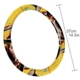 thumbnail image 4 of Dog Retro Steering Wheel Cover, 14.5 Inch, Printing, PVC Leather, Auto Accessories, Car Wheel Covers, 4 of 6