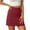 Wine, variant on Womens Skirts Athletic Skort Built In Shorts Tennis Golf Running Spring Summer Skirts Sporty Comfy Outdoor Active Trendy Skirts