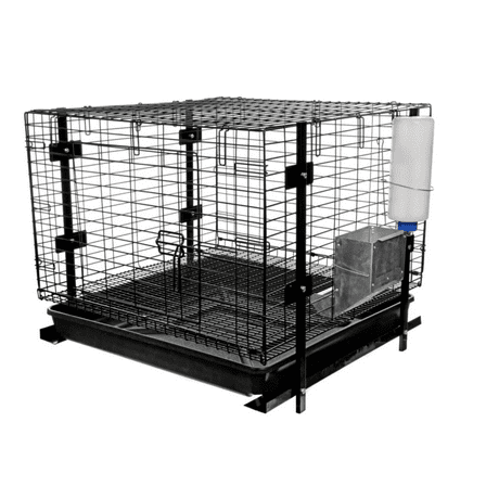 DuMOR Heavy-Duty Rabbit Cage Starter Kit, 24 in. x 24 in.