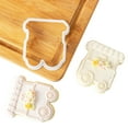 thumbnail image 1 of Cookie Mold Plastic DIY Cartoon Small Decorative Biscuit Mold Fondant Cutter, 1 of 10