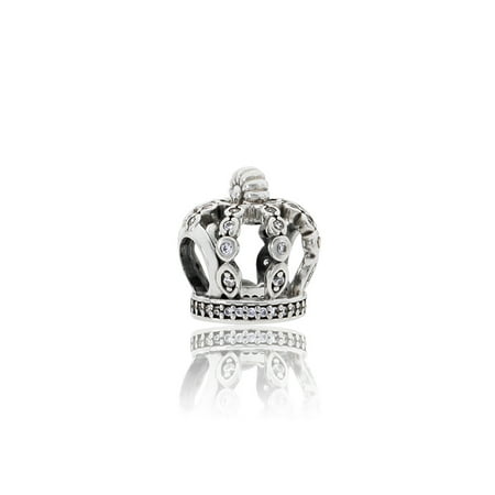Crown Slide Charm - Fairytale Crown Charm - 792058CZ