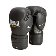 Everlast Black 14oz ProTex2 Leather Training Gloves