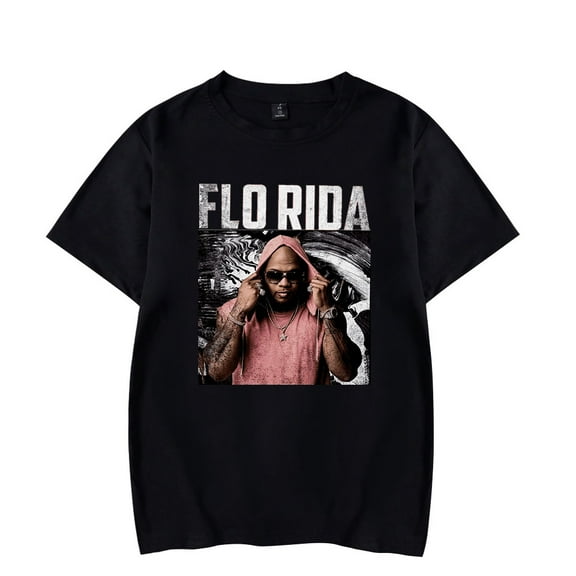 Flo Rida Tour 2025 T-Shirts Merch Women Clothes Trend Casual Short Sleeve Top