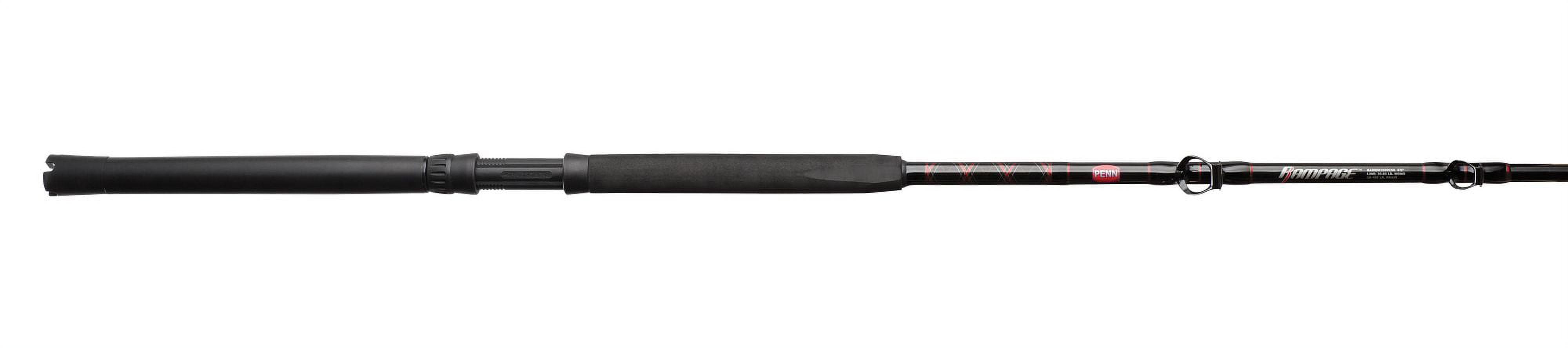 PENN Rampage 6'6”. Nearshore/Offshore Boat Conventional Rod; 1 Piece Fishing  Rod 