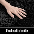 thumbnail image 4 of Softlife Luxury Soft Bathroom Non-Slip Rug Shaggy Bath Mat,24"x36",Black, 4 of 7