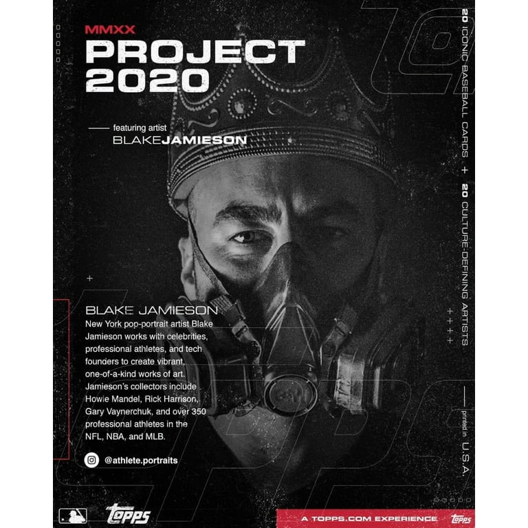 Topps PROJECT 2020 Card 100 - 2011 Mike Trout by Blake Jamieson - Print  Run: 74862