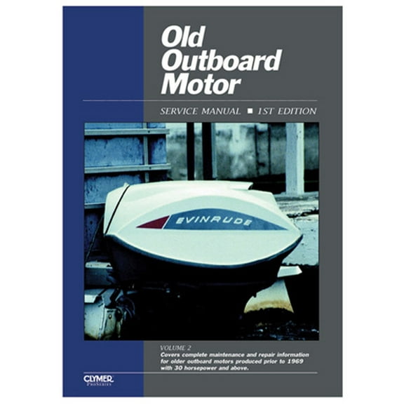 Clymer COOS2 Old Outboard Motor Service Manual