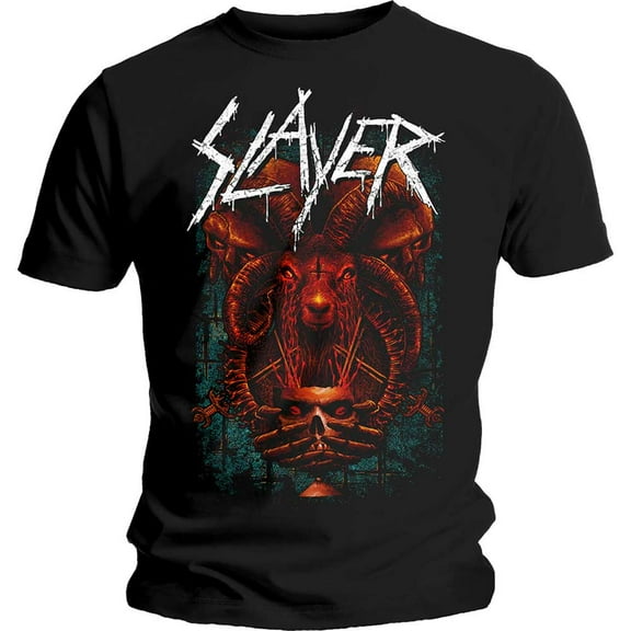 Men's Slayer Offering Slim Fit T-shirt Small Black