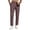 Coffee, variant on Oksale Tapered Pants Women with Pockets Cozy Slim Straight Leg Pants Petite Casual Stretchy High Waisted Ankle Pants Officewear Business Pants Coffee S