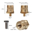 thumbnail image 2 of Juego de 5 adaptadores de poste de batería con rosca M8 conector de poste de carga accesorios para coche, 2 of 5