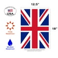 thumbnail image 2 of Toland Home Garden Flag of the United Kingdom Garden Flag, 2 of 5