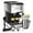 EM01, variant on Plum Chef Espresso Machine, 20 Bar Barista Coffee Maker with ESE POD Filter & Milk Frother, Espresso Maker for Home Latte Cappuccino, 1.6L Water Tank, 850W, Stainless Steel