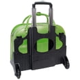 thumbnail image 3 of McKlein ROSEVILLE, Checkpoint-Friendly Detachable Wheeled Laptop Briefcase, Top Grain Cowhide Leather, Green (96641), 3 of 8