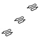thumbnail image 3 of Naiovety 10 Uds anillos de goma soporte para faros anillos de goma círculos de goma antideslizantes impermeables para coche de bicicleta Type1 NO1, 3 of 6