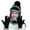Black-4PCS, variant on Vorkoi Women's Plush Pompom Hat, Scarf & Glove Set, Multi-Color, 4-Piece
