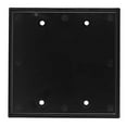 thumbnail image 3 of Skywalker Signature Series Dual Gang Blank Wall Plate, Black, 3 of 3