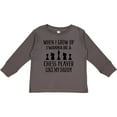 thumbnail image 3 of Inktastic Futre Chess Player Like Daddy Boys or Girls Long Sleeve Toddler T-Shirt, 3 of 5