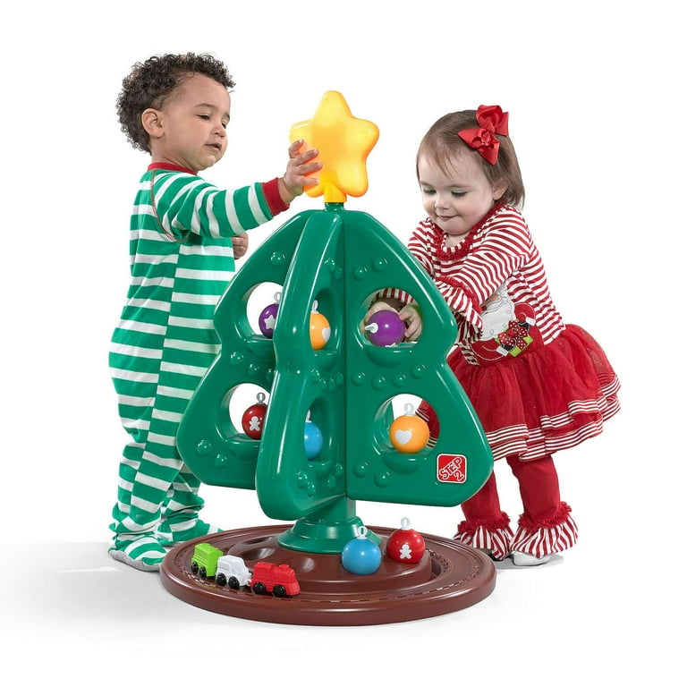 Step2 My First Christmas Tree with Toy Train Light Up Star 8 Bonus