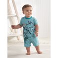 thumbnail image 4 of Gerber Baby Boy Rompers, 2-Pack, (Newborn - 24 Months), 4 of 9