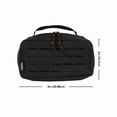 thumbnail image 3 of Tac-Six™ Contingent Accessory Pouch, 9"L x 5"W, Black, 3 of 17