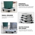 thumbnail image 3 of KAKOWELY Flower Pot Tray Removable Universal Wheel Plant Flower Pot Square Base,9.06"X9.06"X1.18", 3 of 5