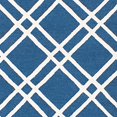 thumbnail image 5 of Safavieh Cambridge Collection CAM142G Handmade Moroccan Geometric Navy Blue and Ivory Premium Wool Runner (2'6" x 6'), 5 of 5