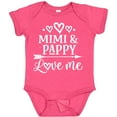 thumbnail image 3 of Inktastic Mimi and Pappy Love Me Boys or Girls Baby Bodysuit, 3 of 5